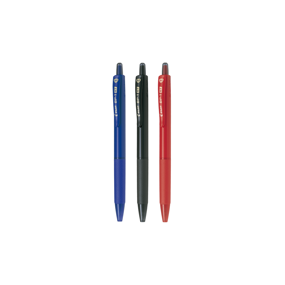 Lápiz pasta Pilot Bp1 retráctil con grip 1.0 rojo-2