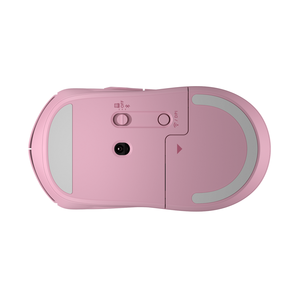 Mouse inalámbrico HP 400 silencioso rosado-1