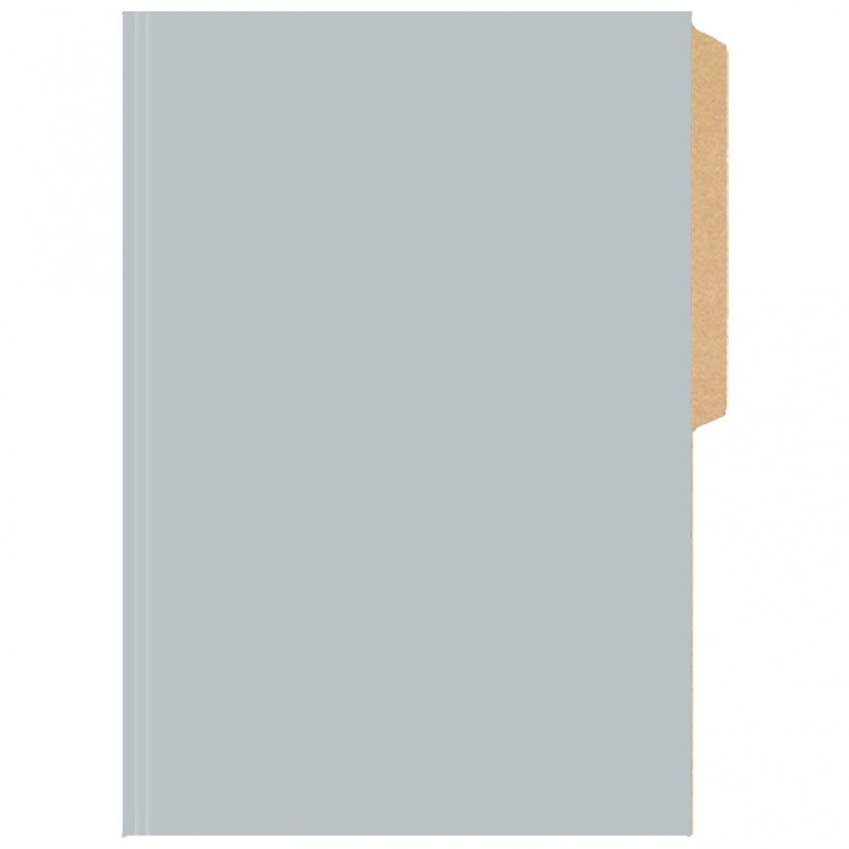 Carpeta de cartulina Buho pigmentada gris-0