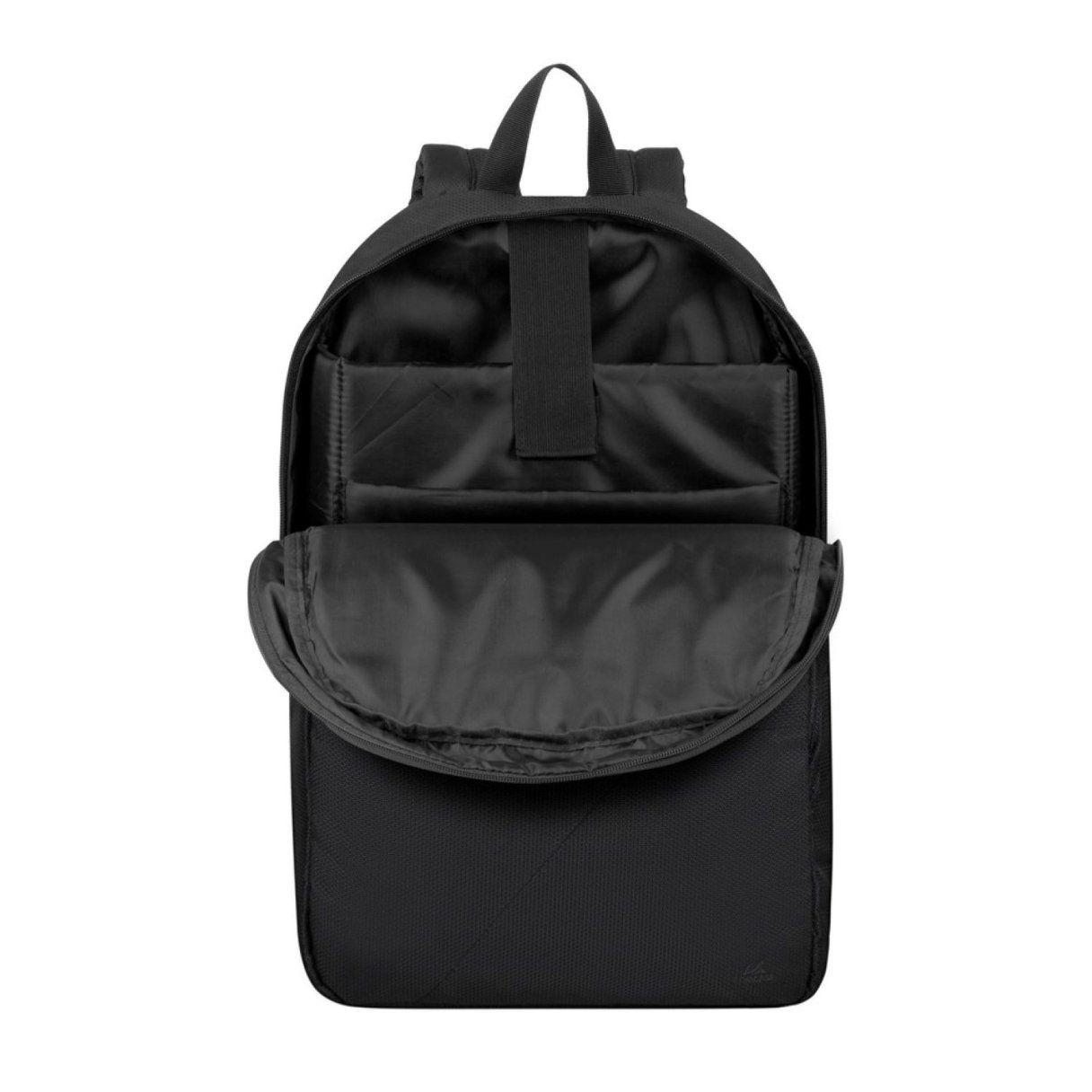 Mochila Rivacase Komodo 15.6" con diseño elegante y funcionalidad versátil negro-1