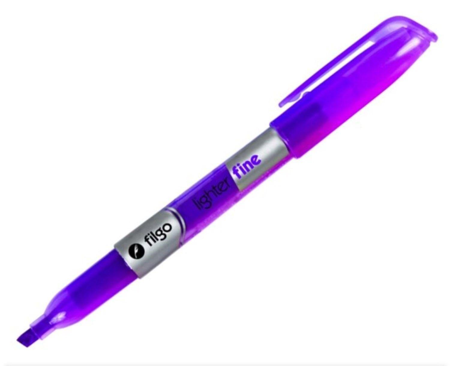 Destacador de bolsillo Filgo Lighter Fine morado-0