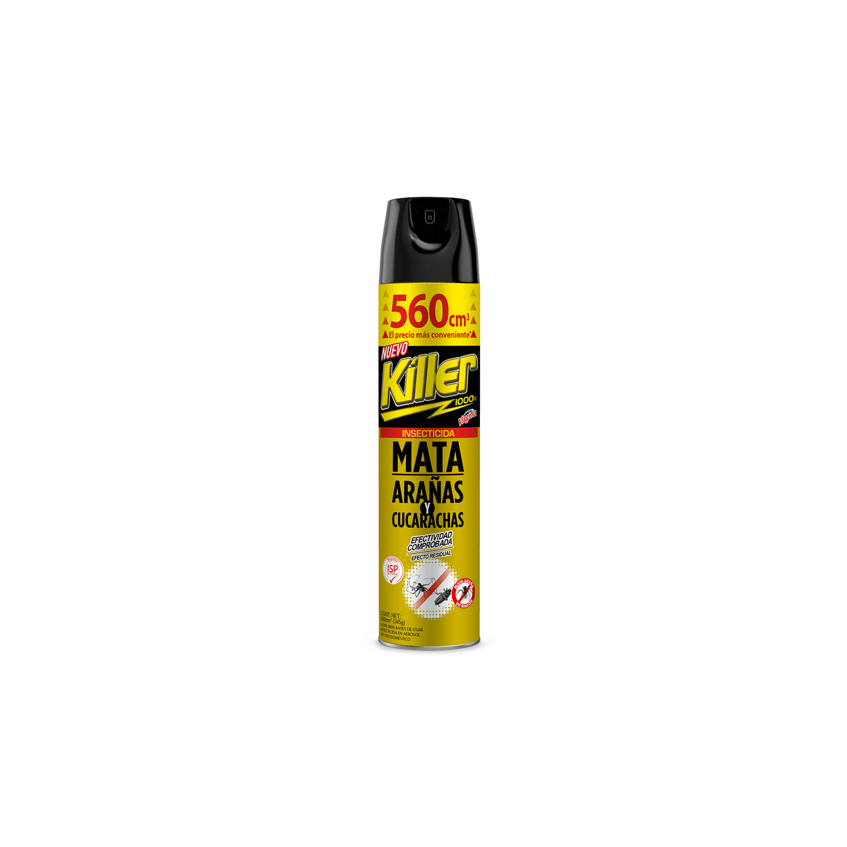 Insecticida aerosol Killer mata arañas y cucarachas 560 cc-1