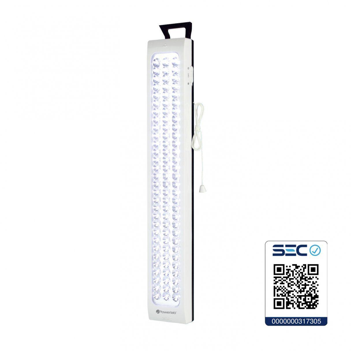 Lámpara de emergencia Powerlab 90 LED recargable 14 horas-1