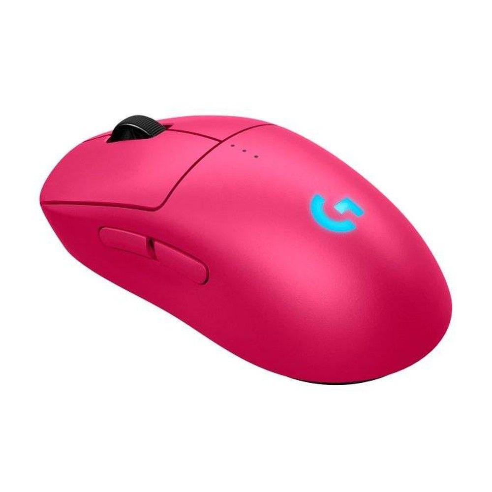 Mouse gamer Logitech G PRO 2 inalámbrico rosado-3
