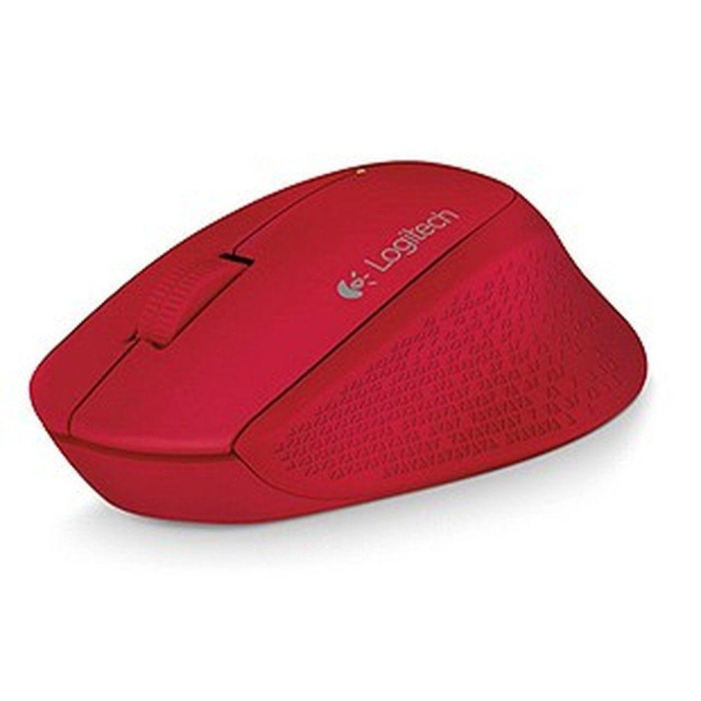 Mouse inalámbrico Logitech M280 2.4 GHz 1000 DPI rojo-2
