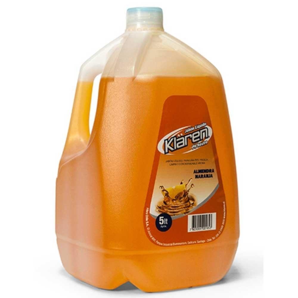 Jabón líquido Klaren 5 L almendra-0