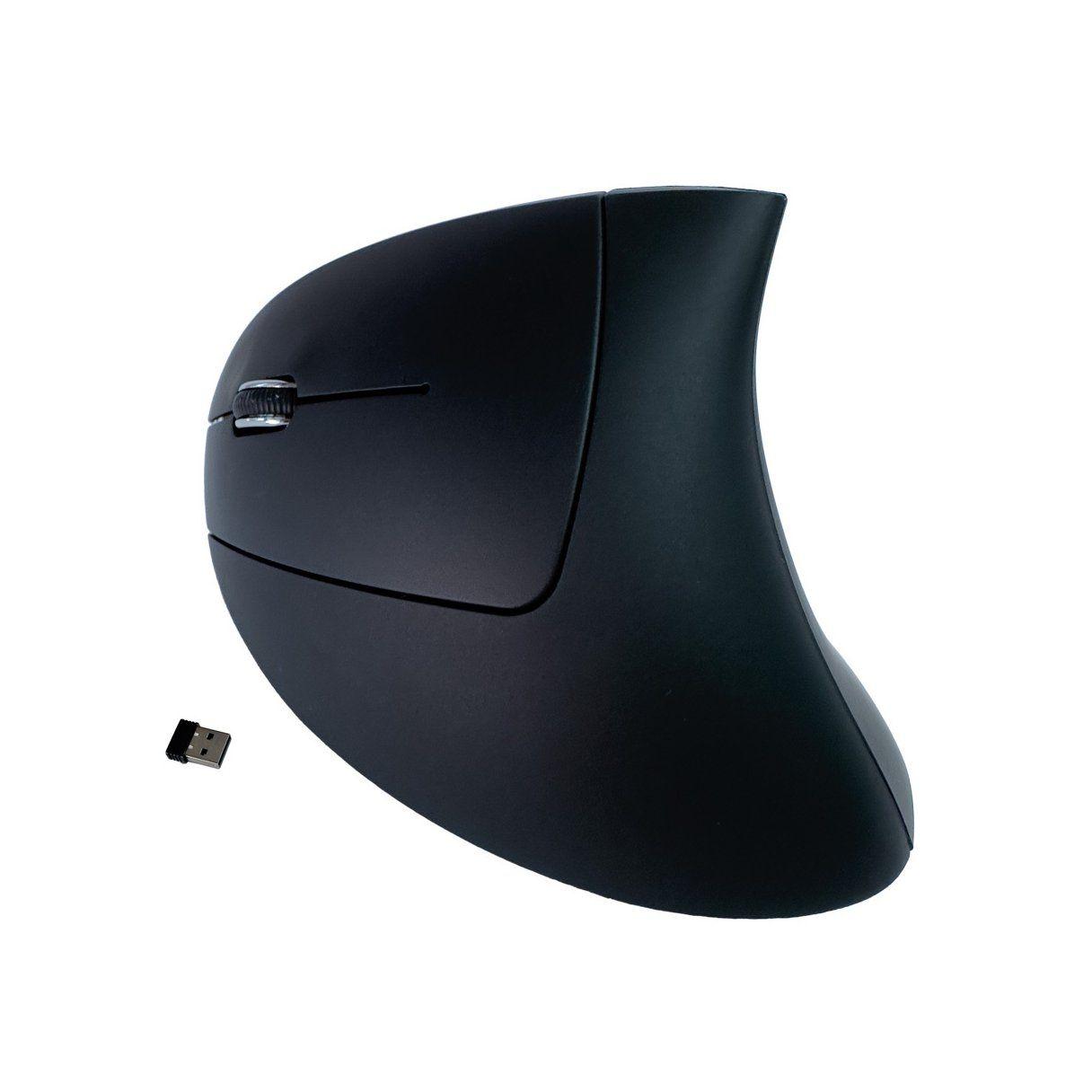 Mouse inalámbrico vertical Tecmaster para zurdos-2