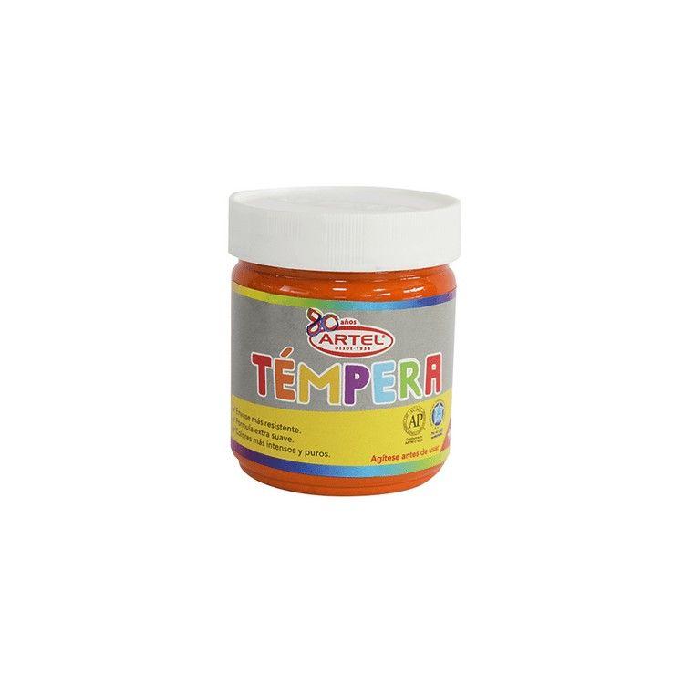 Témpera Artel 100 ml naranjo-0