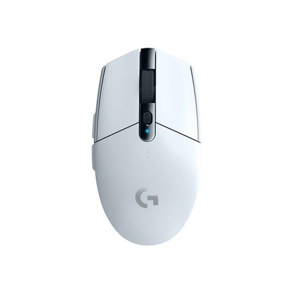 Mouse gamer Logitech G305 inalámbrico Lightspeed blanco-0