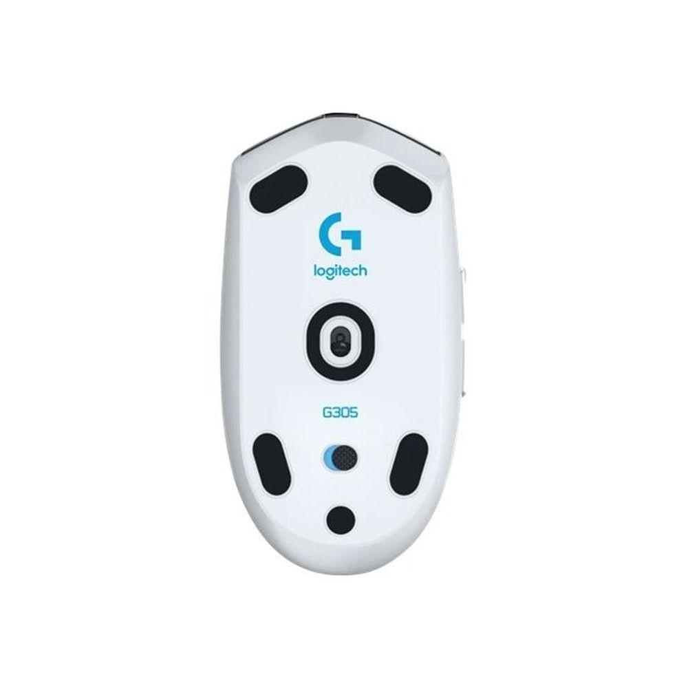 Mouse gamer Logitech G305 inalámbrico Lightspeed blanco-3