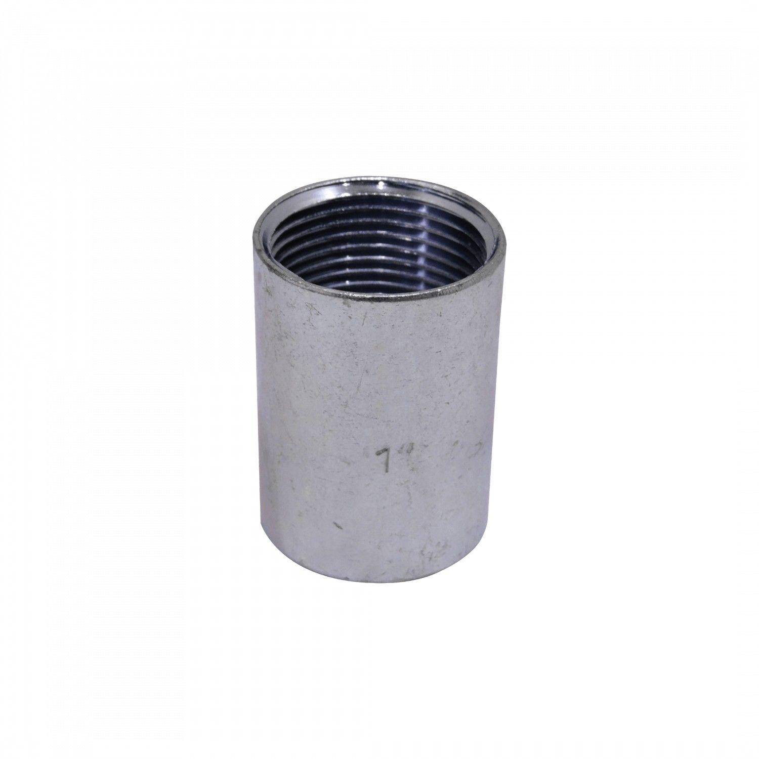 Copla de zincado 1 pulg con hilo interno 50 mm-1
