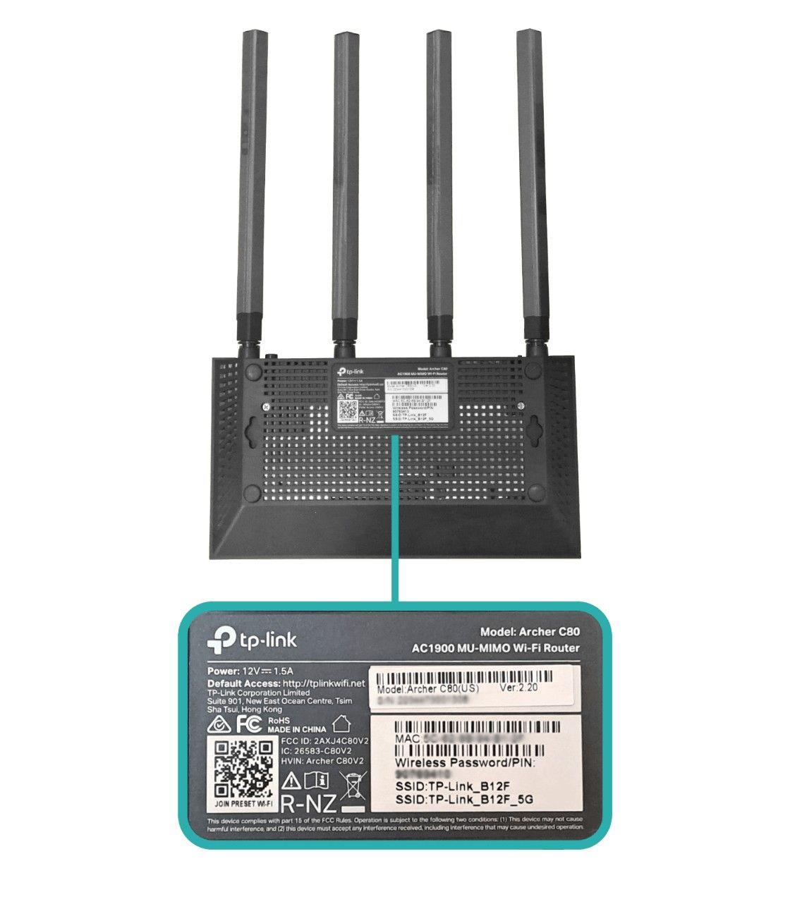 Router WiFi TP-LINK AC1900 5GHz+2,4GHz 1300+600 Mbps 4 antenas fijas-5