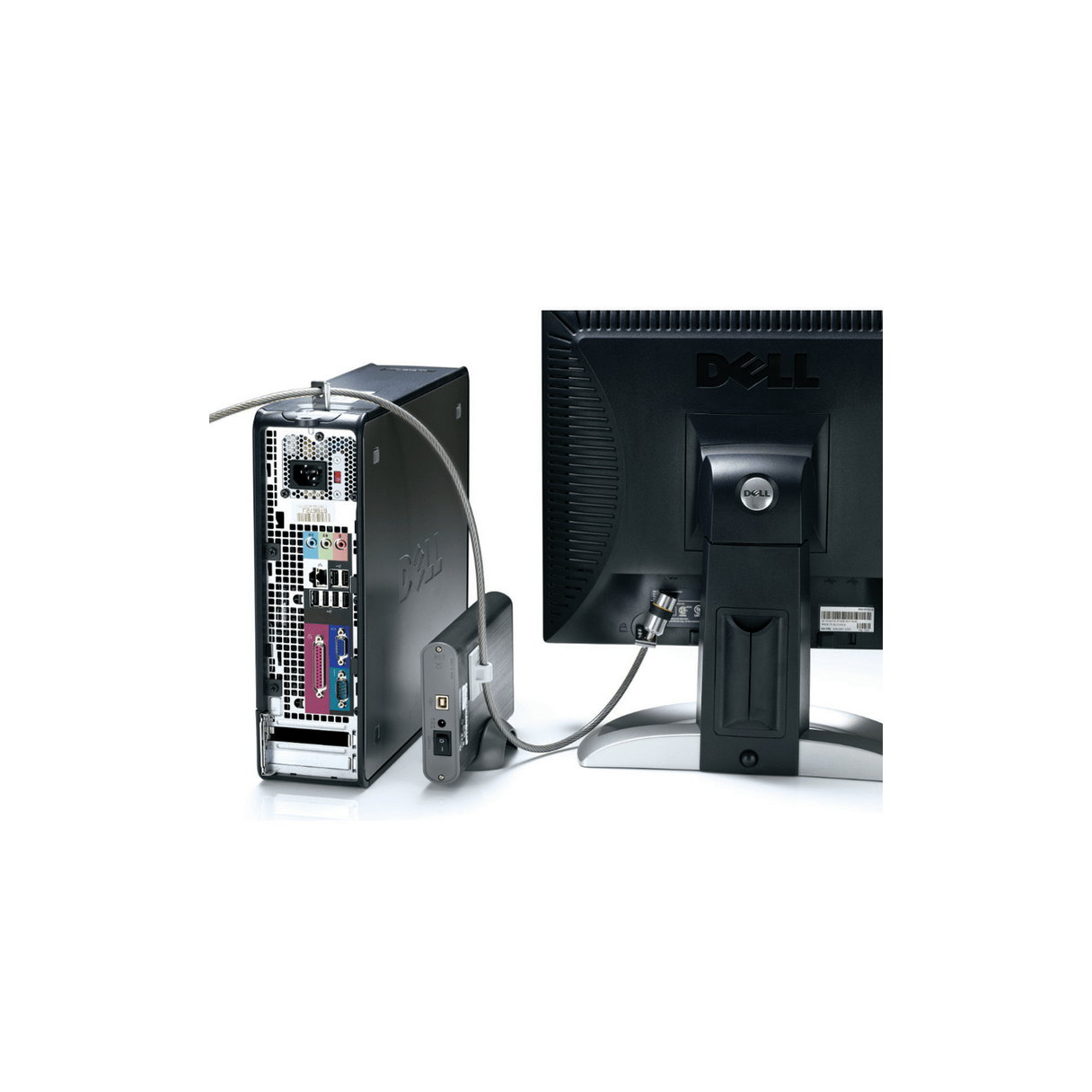Cable de seguridad Kensington con llave para monitor-2