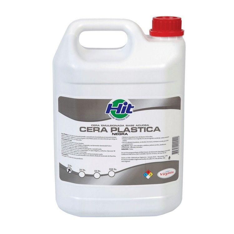 Cera líquida Virginia Hit plástica 5 L negro-0