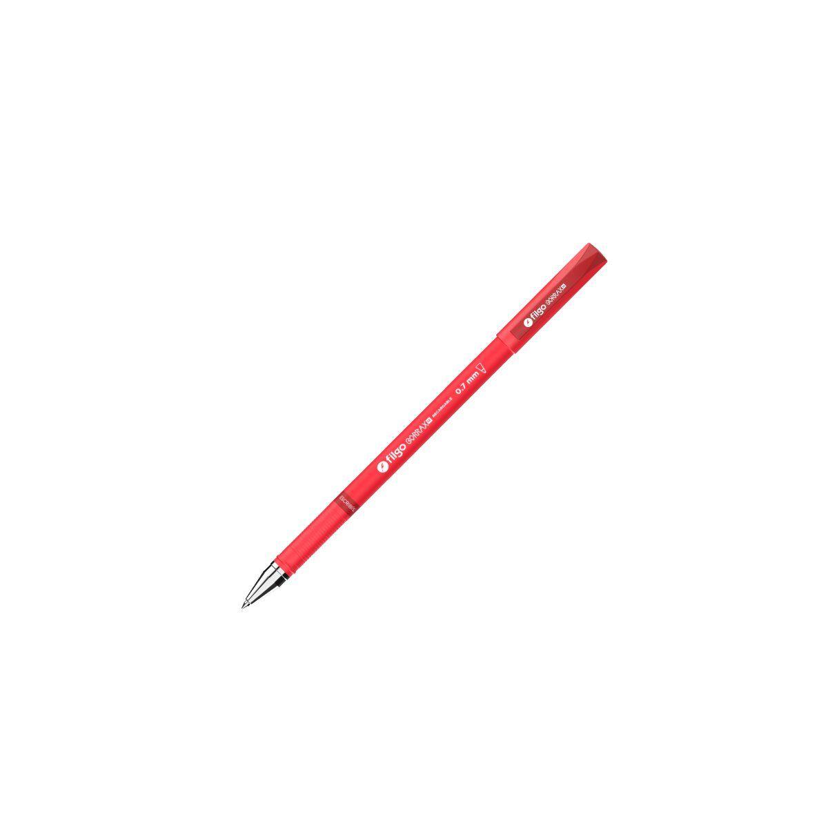 Bolígrafo gel Filgo Borrax SE 0.7 mm rojo 12 unidades-0