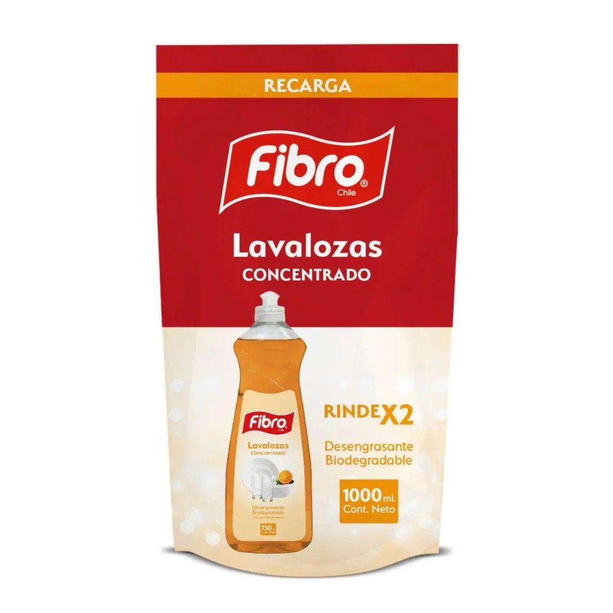 Lavaloza líquido Fibro concentrado 1 L doypack-0