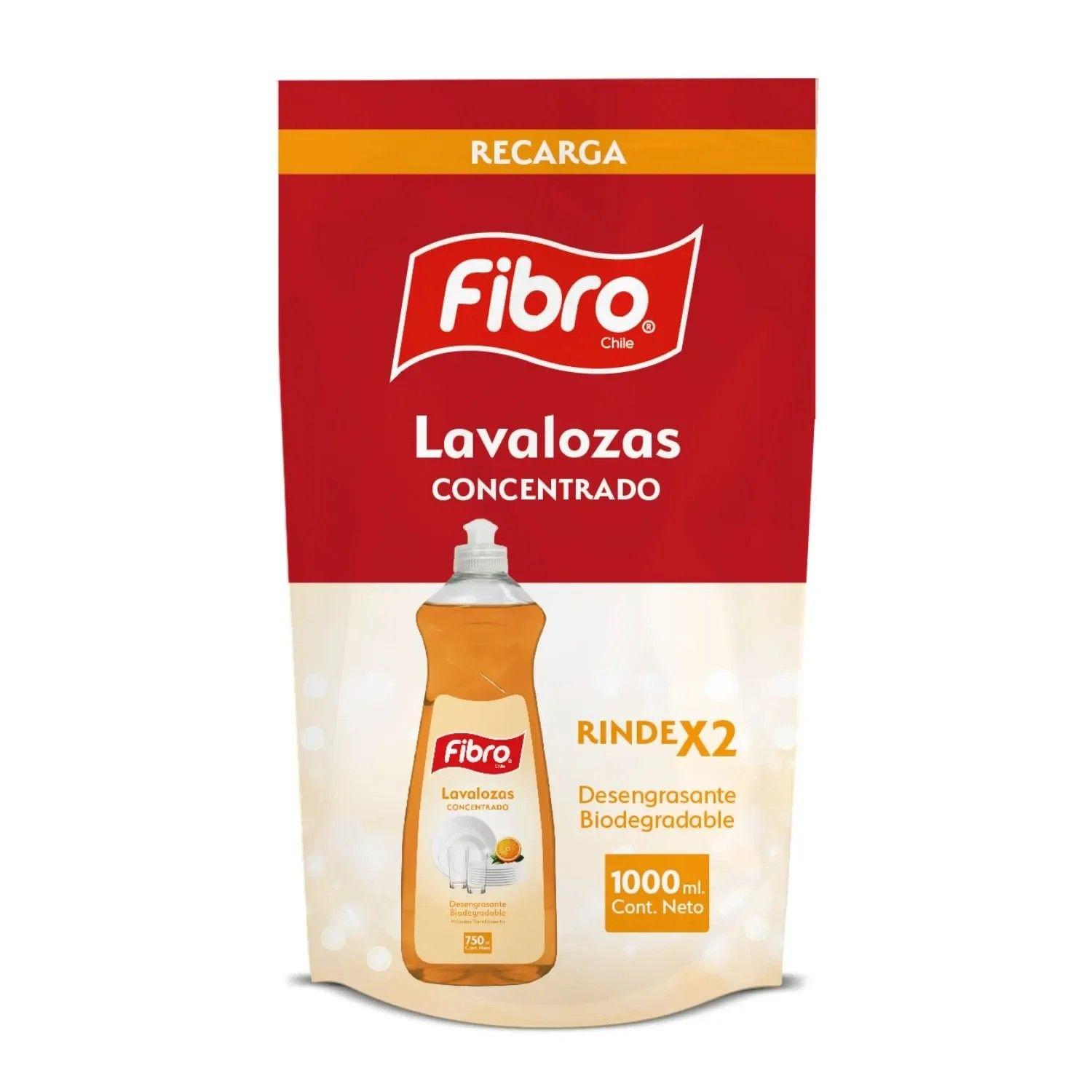 Lavaloza líquido Fibro concentrado 1 L doypack-1