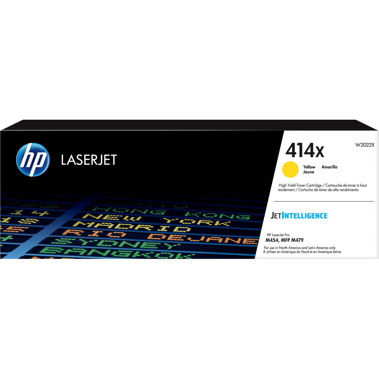 Tóner HP 414X Amarillo alto rendimiento original-1