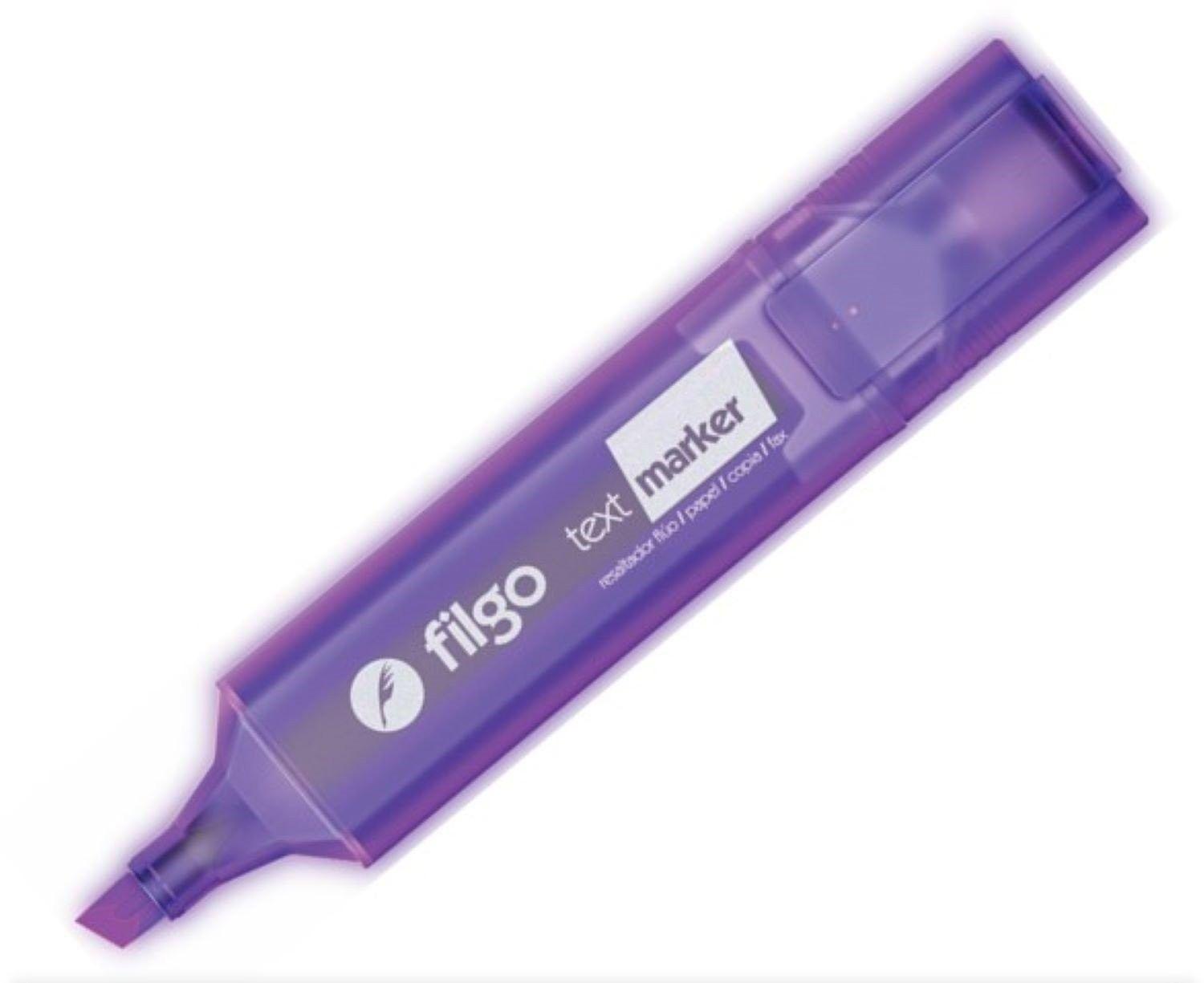Destacador Filgo Text Marker morado-0