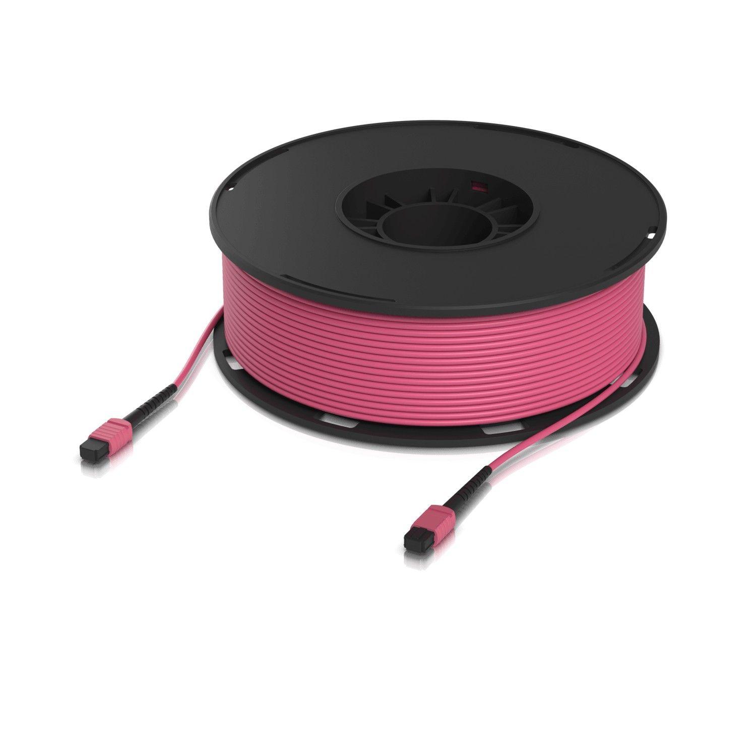 Jumper de fibra Ubiquiti MPO-MPO 12 fibras OM4 100 m-0