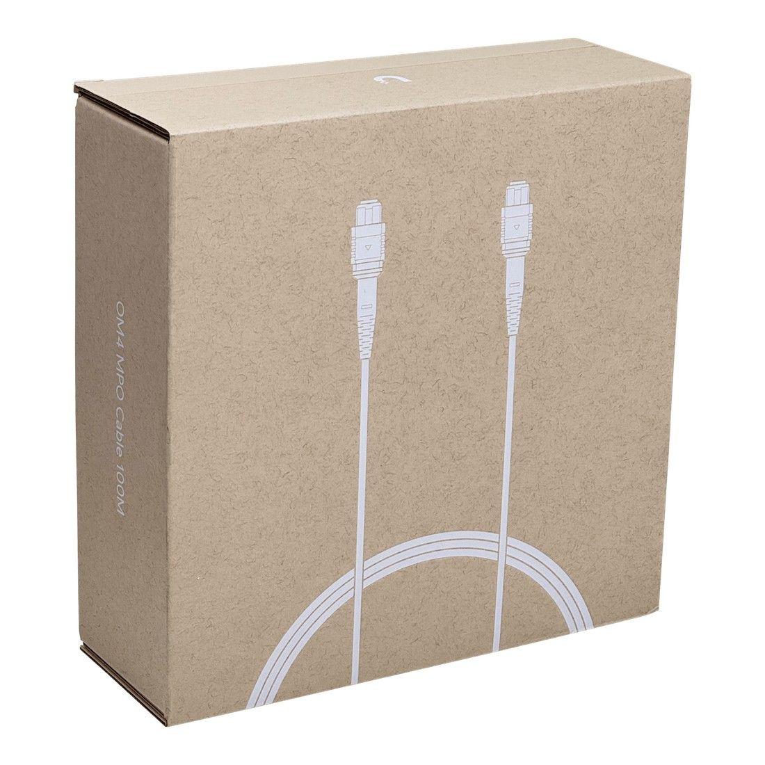 Jumper de fibra Ubiquiti MPO-MPO 12 fibras OM4 100 m-2