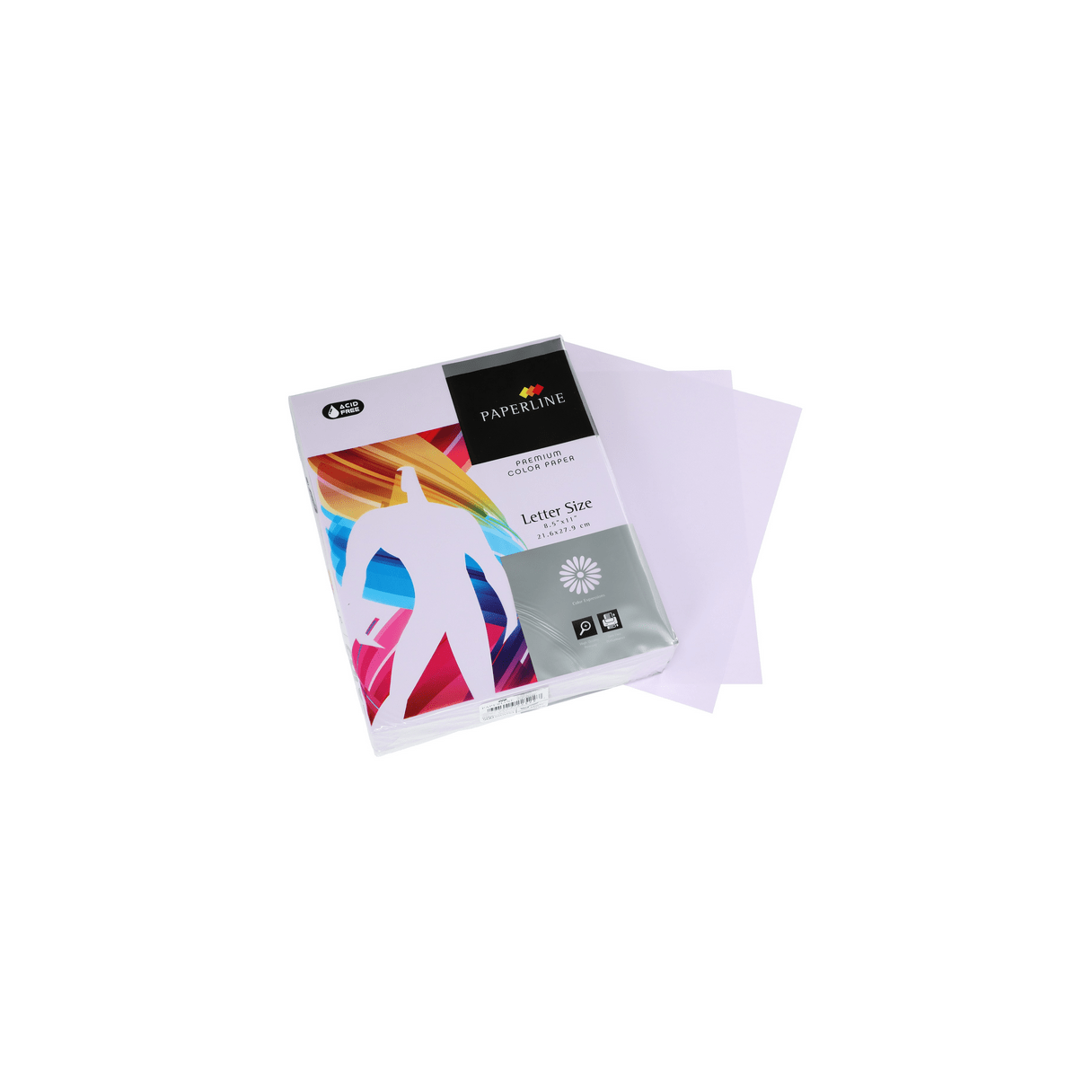 Papel fotocopia Diazol carta 500 hojas 75 gramos lila-0