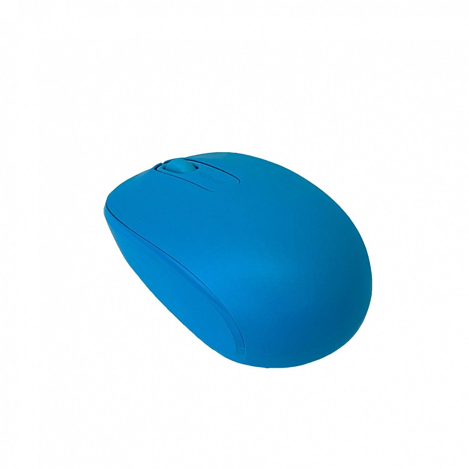Mouse inalambrico USB-AM 2,4 GHz 1 AA celeste-2