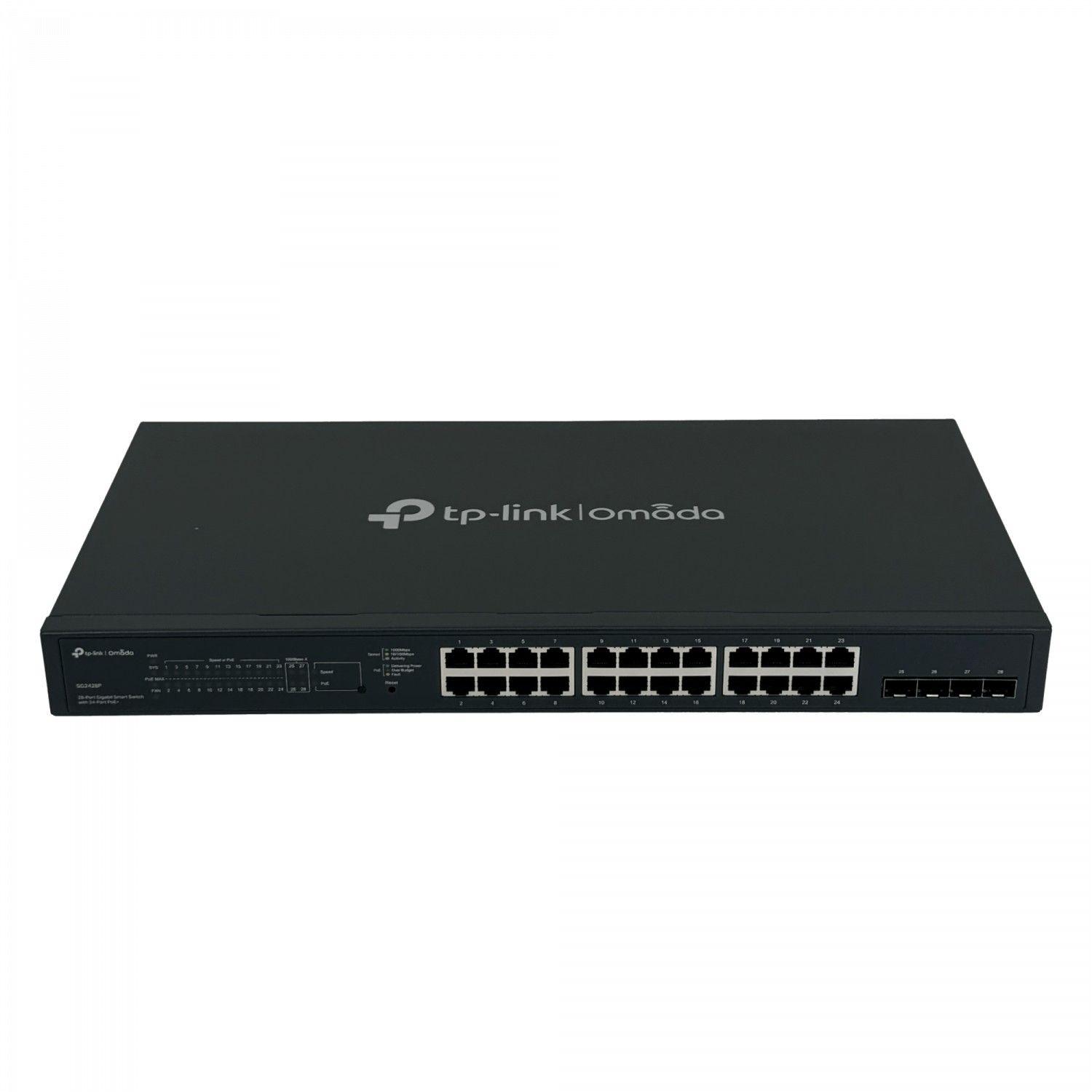 Switch TP-Link Omada 24 puertos PoE+ 250 W-3