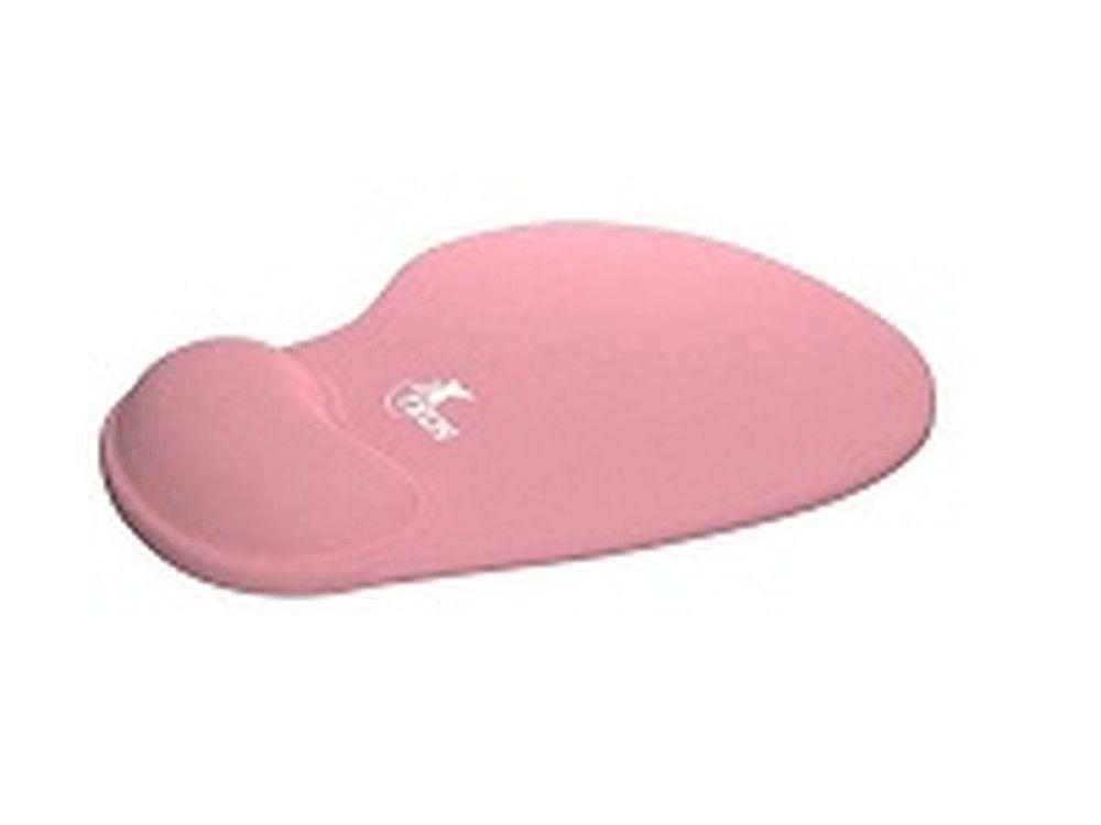 Mouse pad Xtech Skadi con reposamuñecas color rosado-0