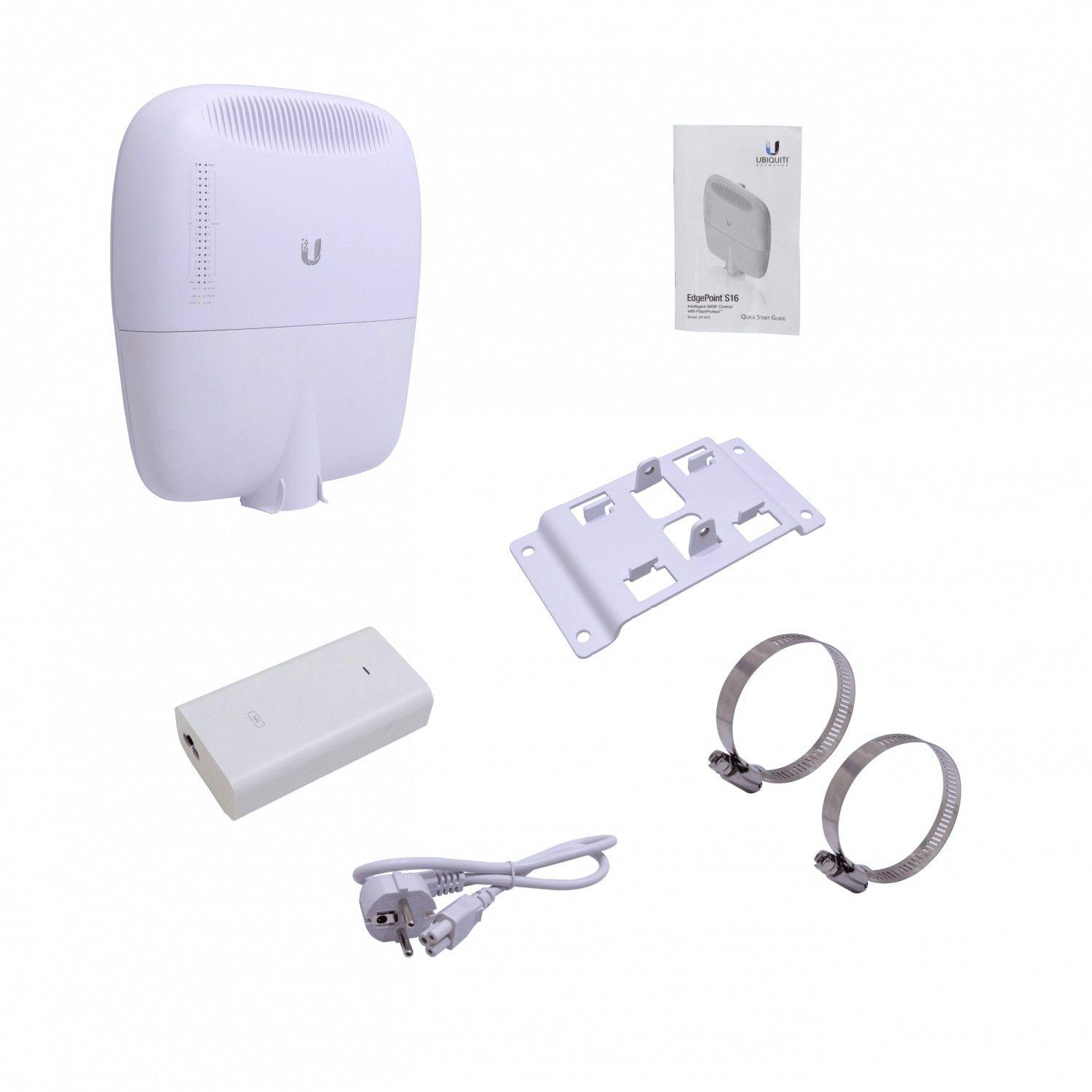 Switch Ubiquiti EdgePoint S16 16 puertos Gigabit PoE 2 SFP+ 10G-3