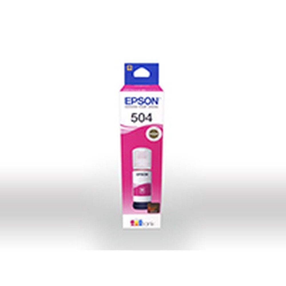 Botella de tinta Epson T504320-AL magenta-0