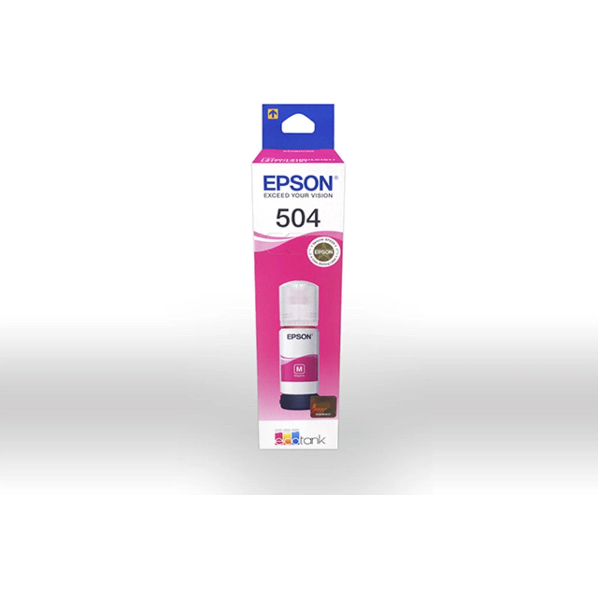 Botella de tinta Epson T504320-AL magenta-1