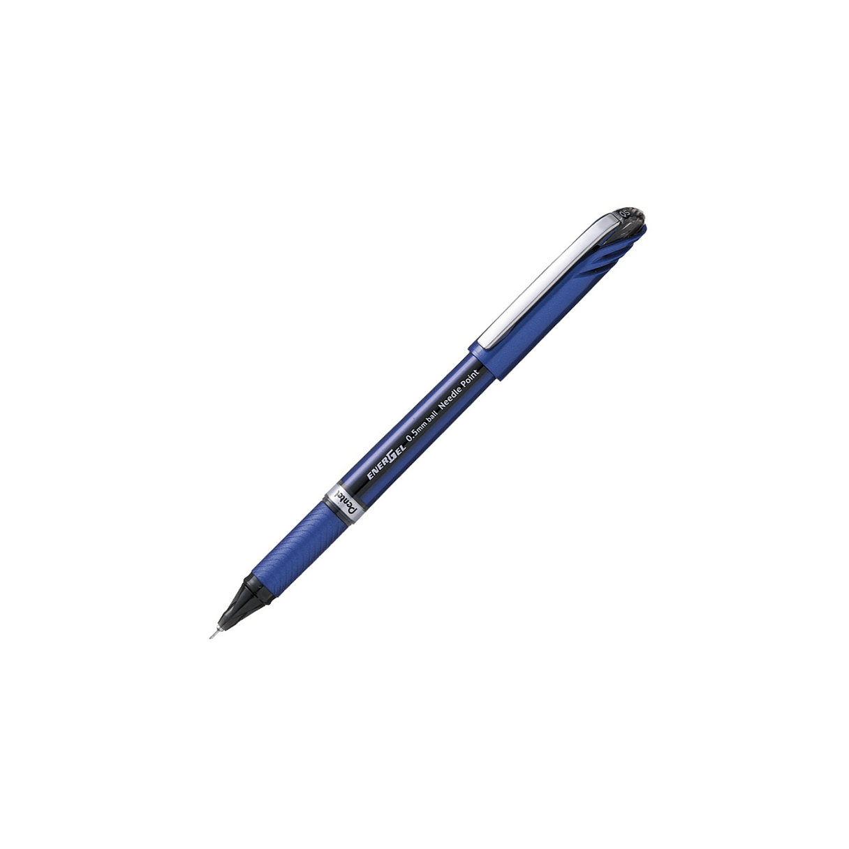 Bolígrafo gel Pentel Energel punta aguja 0,5 mm negro-1