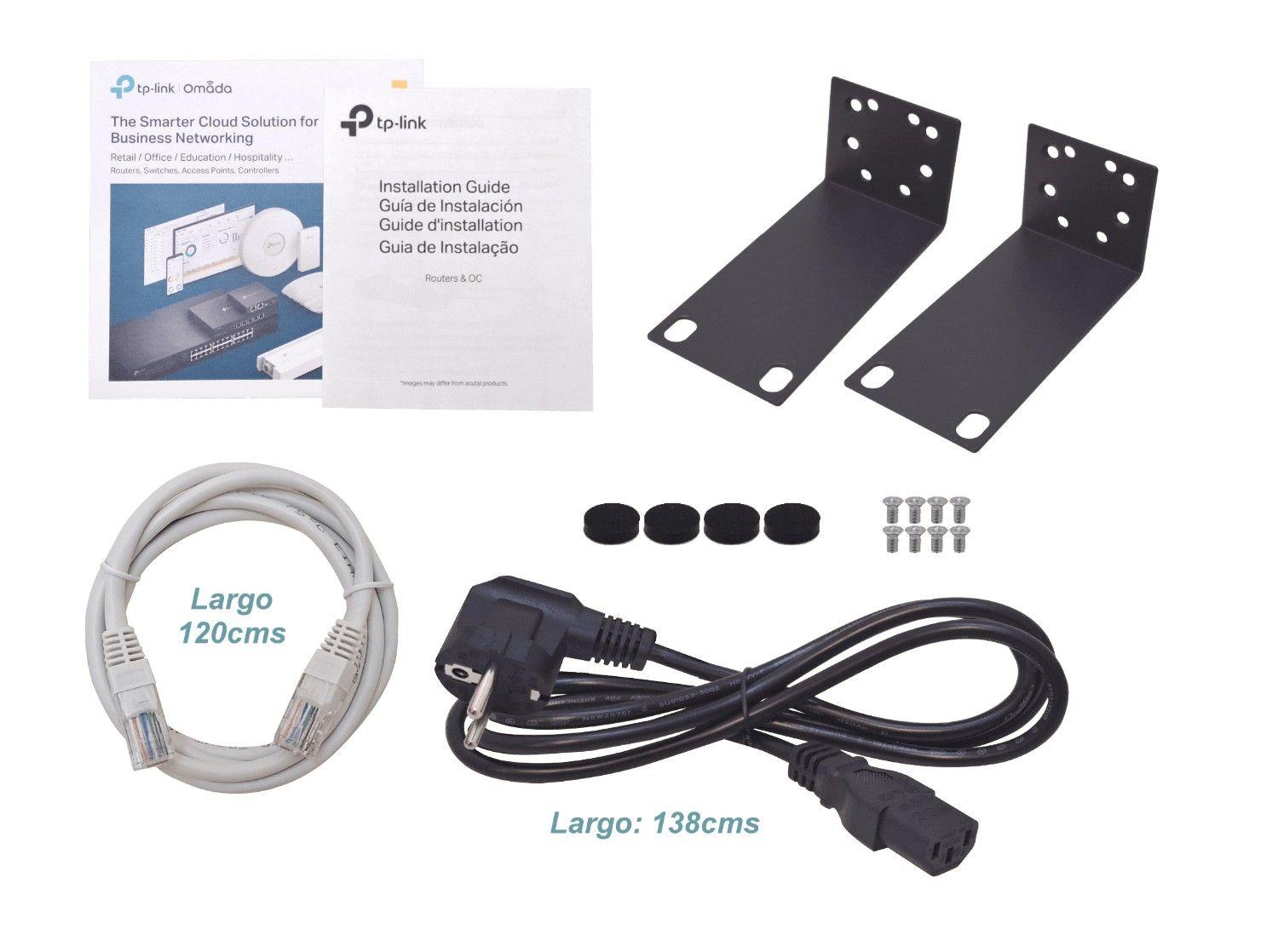 Controlador TP-LINK Omada 100-240 V 1 USB AH 500 EAP Rack-3