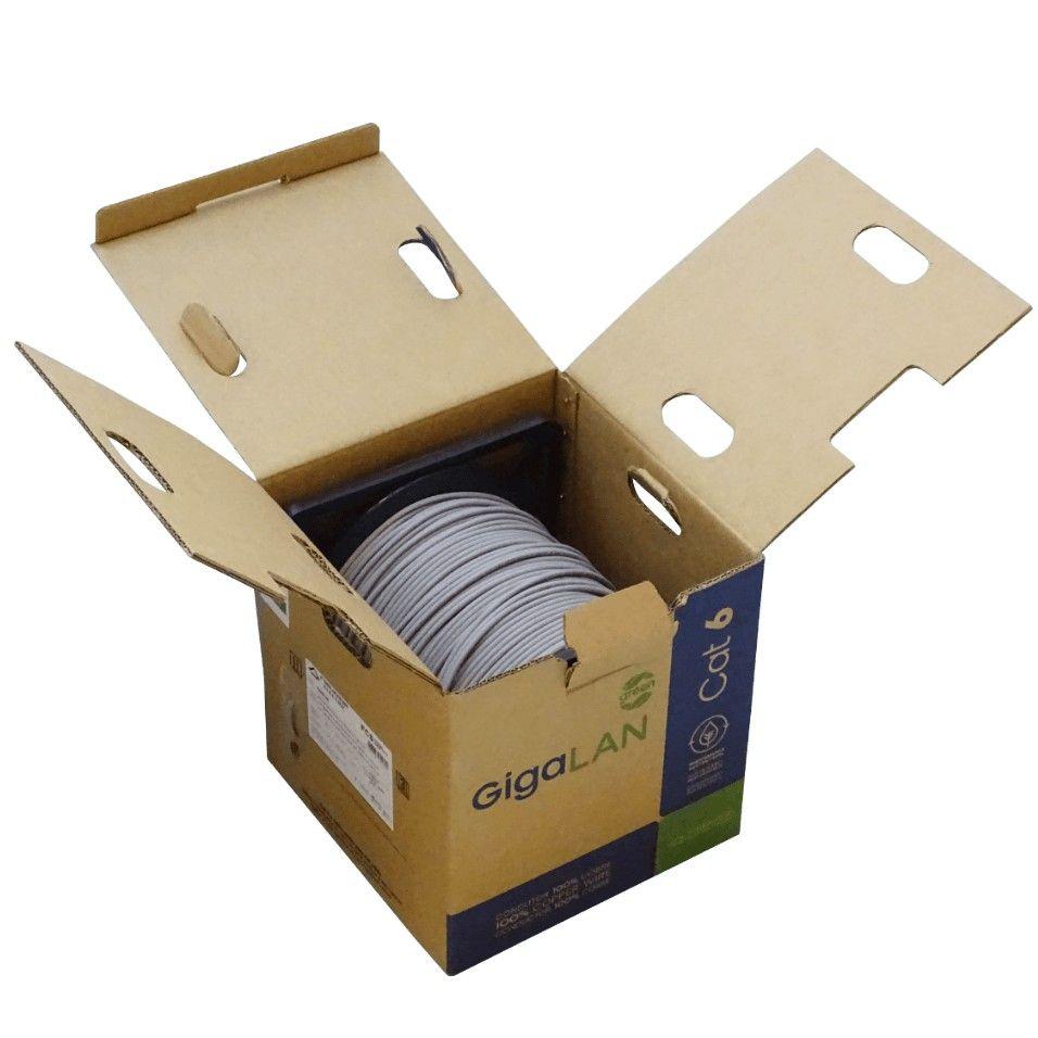 Cable UTP Furukawa Cat6 305 m unifilar LSZH gris-3