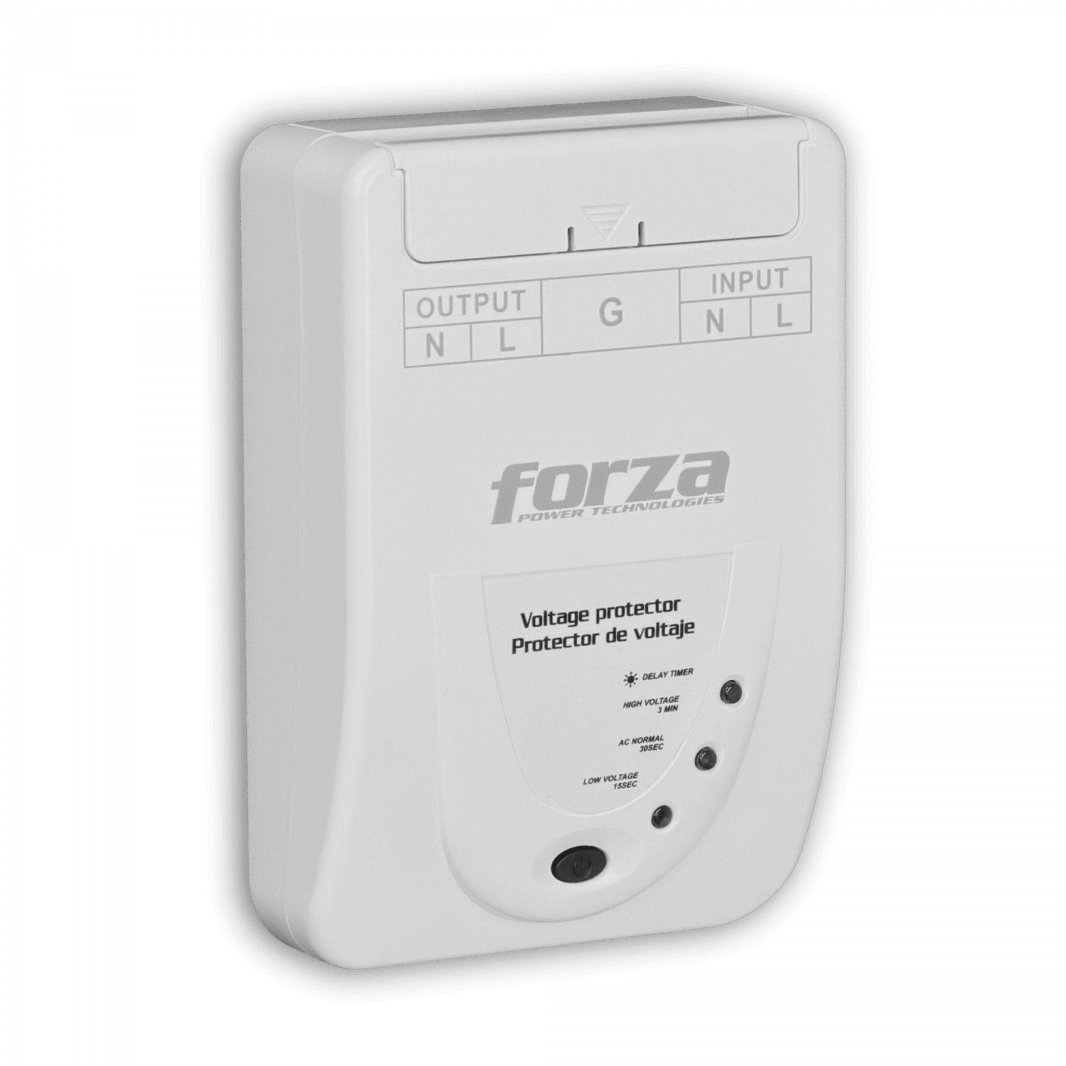 Protector de voltaje Forza 6600 W 30 A 180-268 V-0