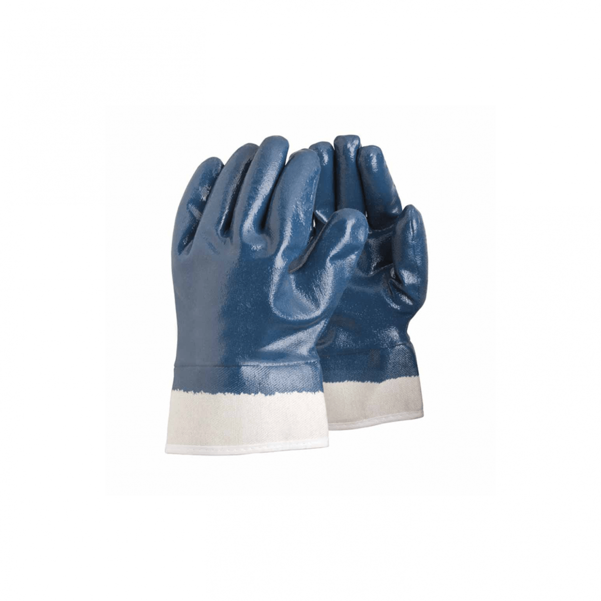 Guantes anticorte Steelpro talla 10 puño de seguridad azul-1
