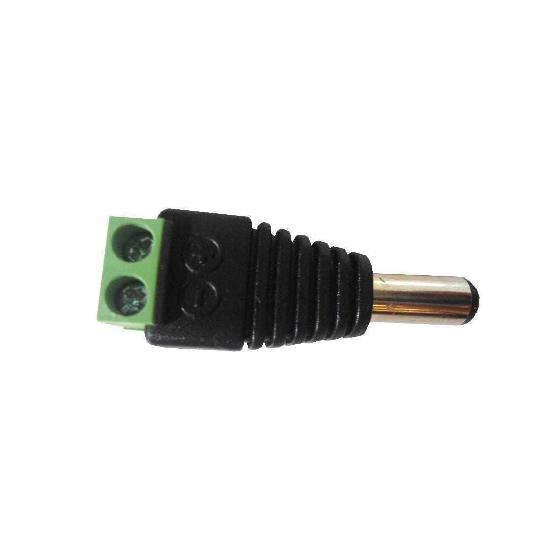 Conector macho 5,5x2,1 mm 2 pines-1