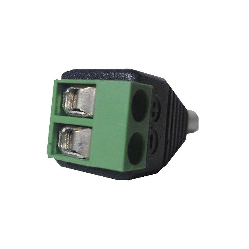 Conector macho 5,5x2,1 mm 2 pines-4