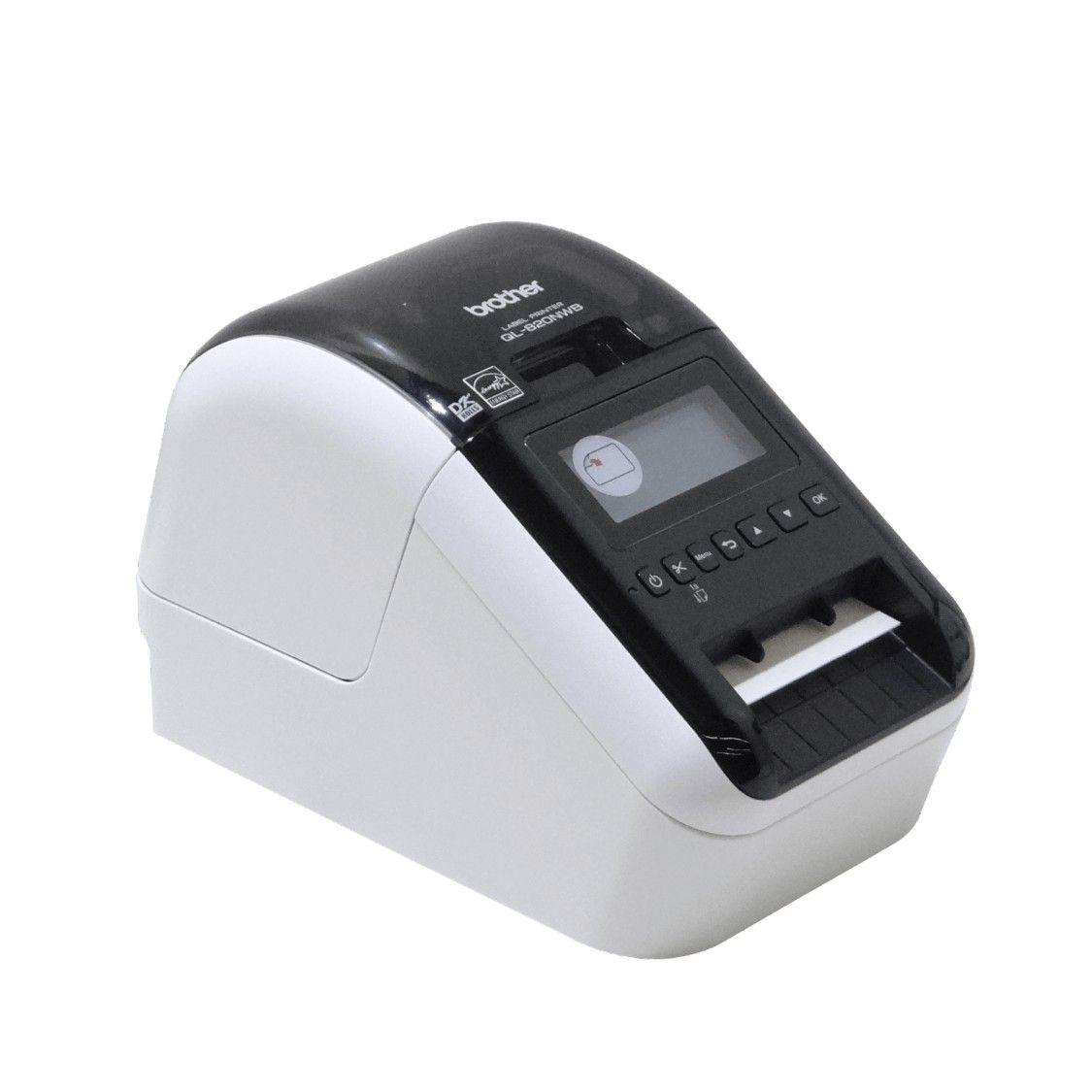 Impresora térmica Brother DK 300 62 mm LAN WiFi BT USB 300x600 dpi-0