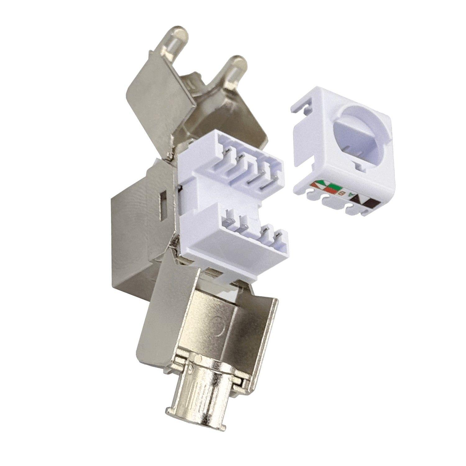 Conector Ubiquiti Cat6A STP FTP blindado RJ45-5