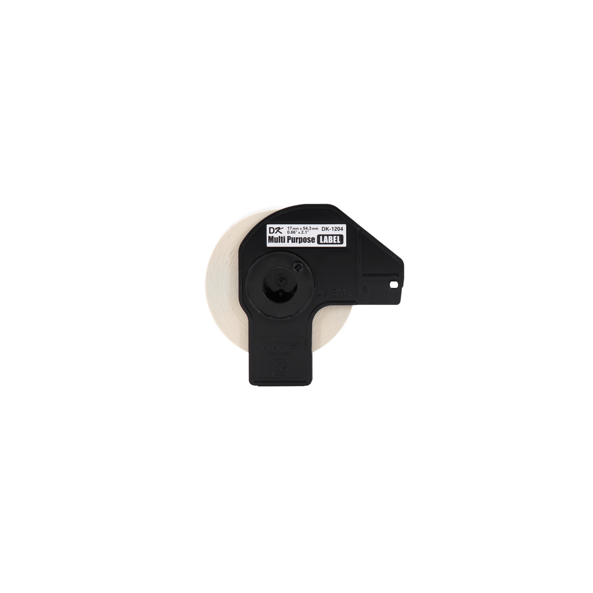 Cinta rotuladora Brother DK-1204 17 mm x 54 mm 400 etiquetas-0