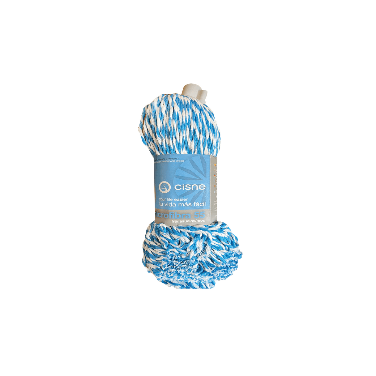 Repuesto de mopa Cisne microfibra 180 g color-0