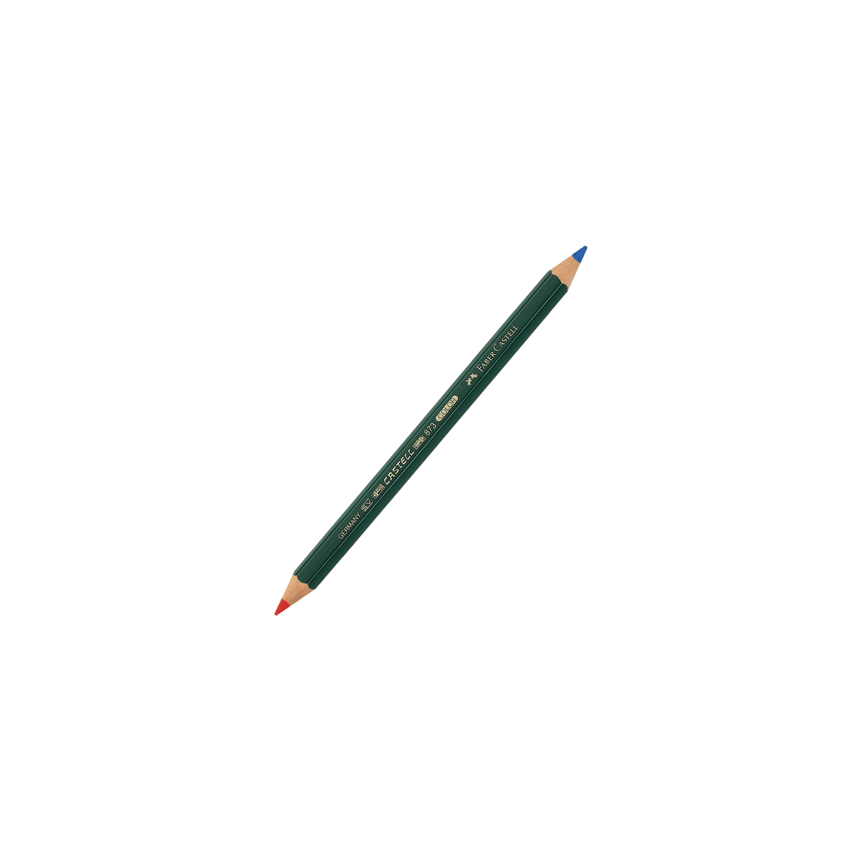 Lápiz carpintero Faber Castell Bicolor 873-0