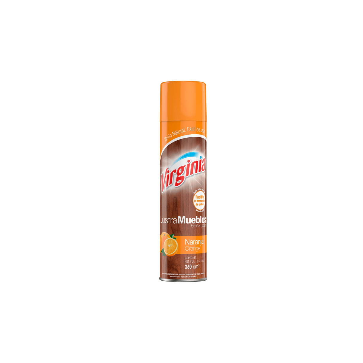 Lustramuebles Virginia aerosol 360 cc naranja-1