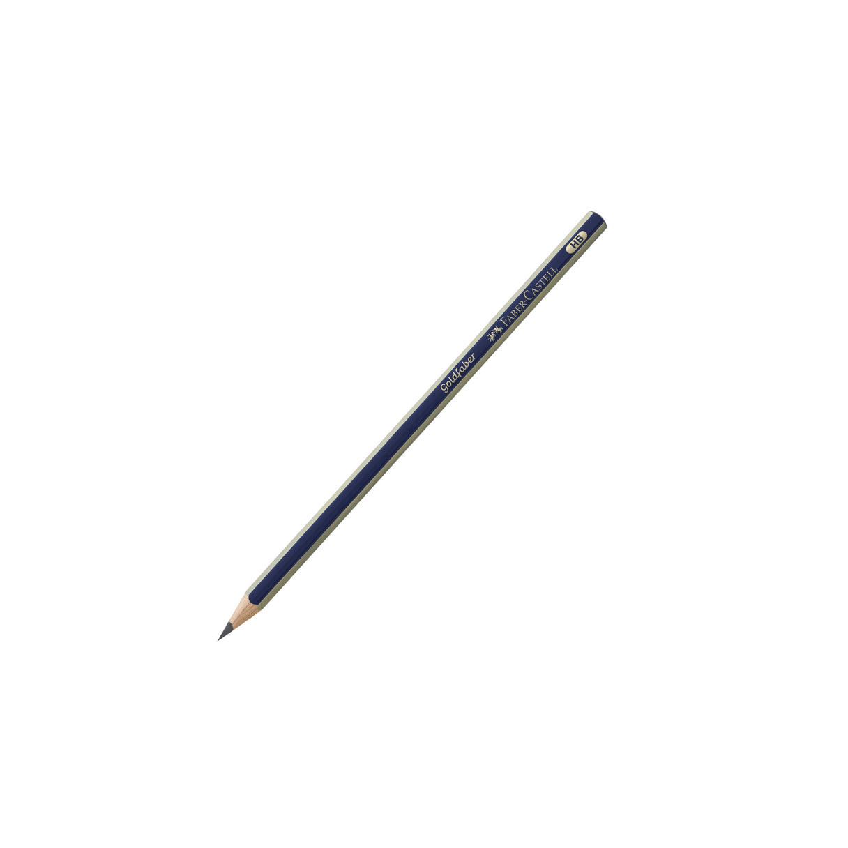 Lápiz de grafito Faber Castell Goldfaber 1221 HB azul-1