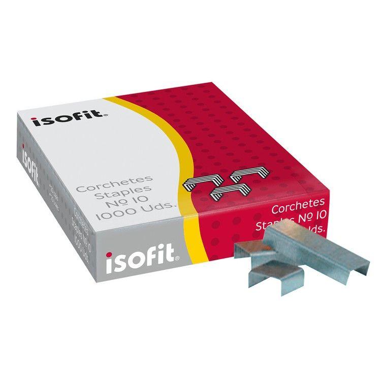 Corchetes Isofit N 10 caja de 1000 unidades-0