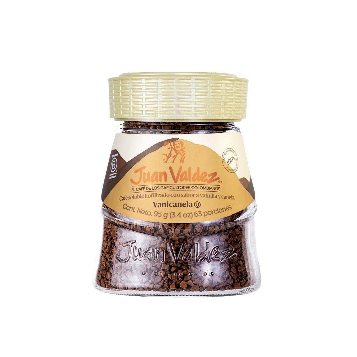 Café instantáneo liofilizado Juan Valdez sabor vanicanela 95 g-1