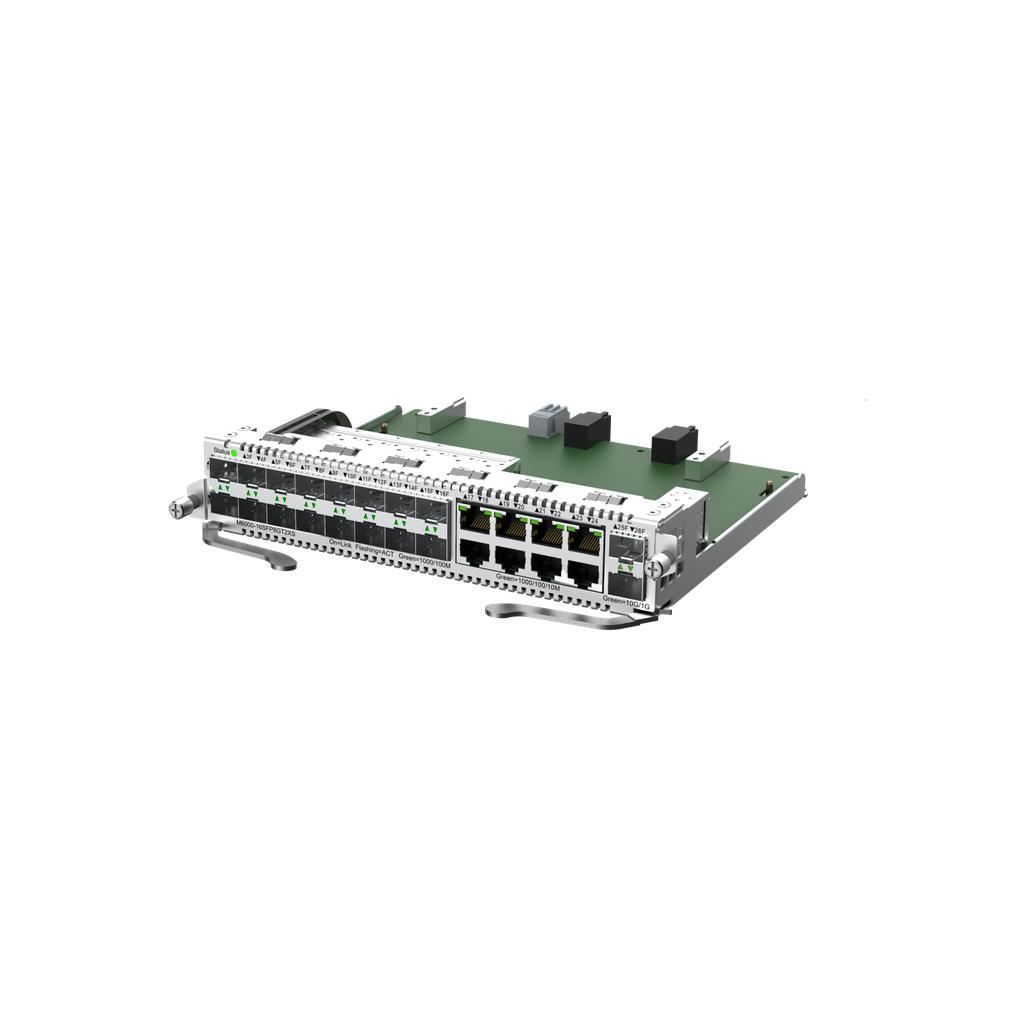 Slot modular Reyee M6000-16SFP8GT2XS 8 puertos cobre 16 SFP-0