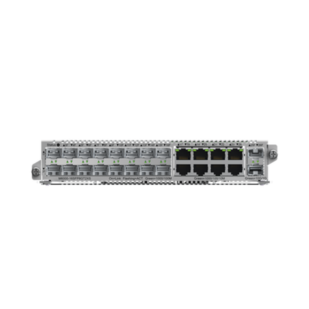 Slot modular Reyee M6000-16SFP8GT2XS 8 puertos cobre 16 SFP-1
